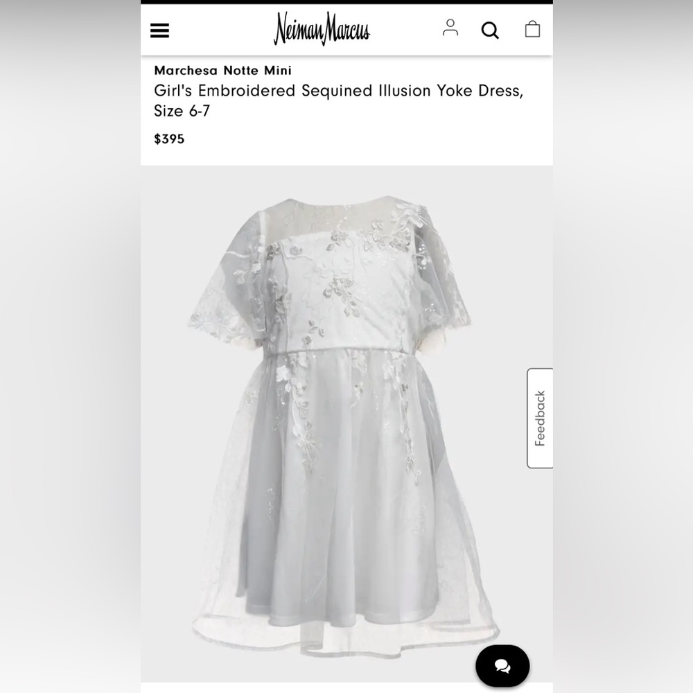 Girls White Dress